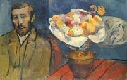 Paul Gauguin Portrait of the Painter Slewinski oil on canvas